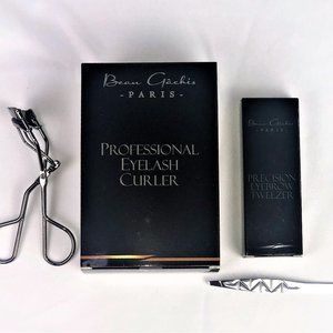 STRAIGHT FROM MANUFACTURER! Beau Gachis Eyelash Curler and Eyebrow Tweezer Set